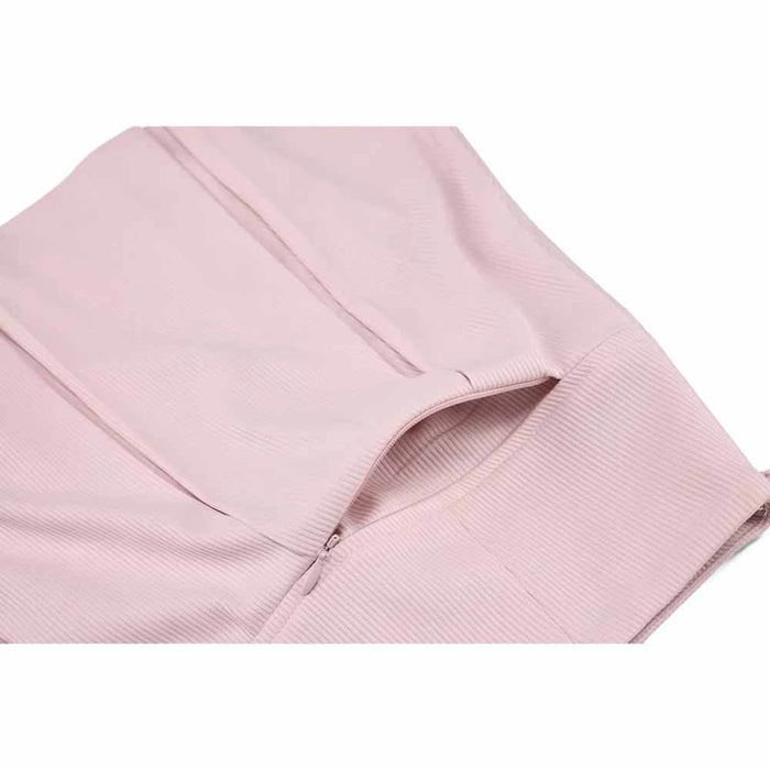Fairliar Rib Back Pleated Golf Skirt Coral - SS26 Women