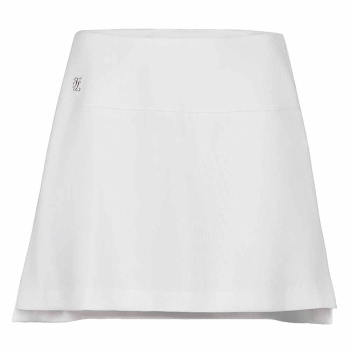 Fairliar Rib Back Pleated Golf Skirt White - SS26 Women