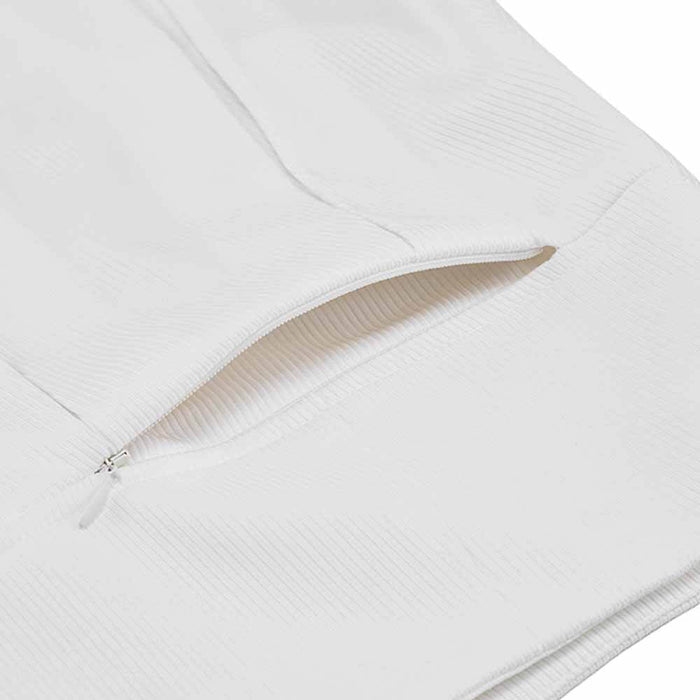 Fairliar Rib Back Pleated Golf Skirt White - SS26 Women