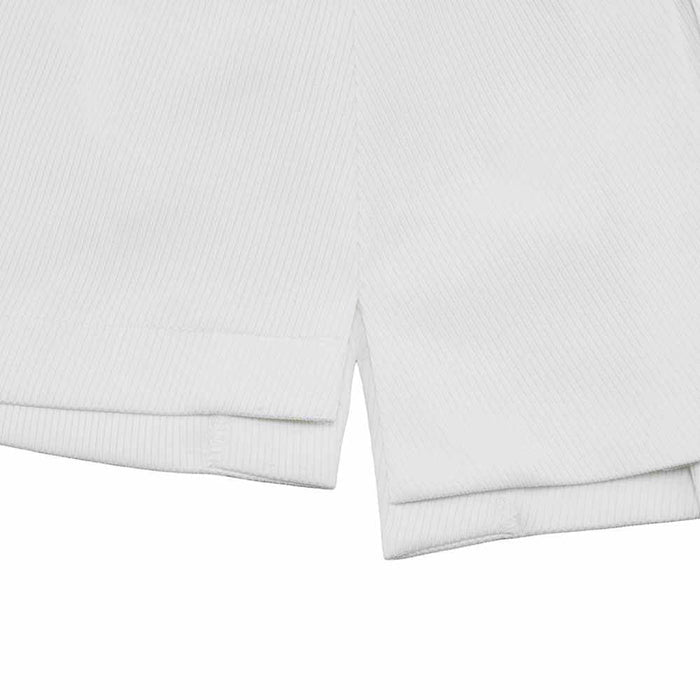 Fairliar Rib Back Pleated Golf Skirt White - SS26 Women
