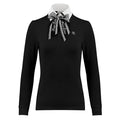 Fairliar Scart Set Collar Golf Polo Black - FW23 Women