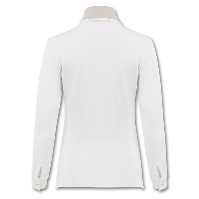 Fairliar Scart Set Collar Golf Polo White - FW23 Women