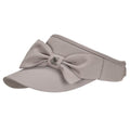 Fairliar Side Big Ribbon Golf Visor Cocoa - FW25 Women