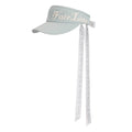 Fairliar Side Logo Wide Ribbon Golf Visor Mint - SS25 Women