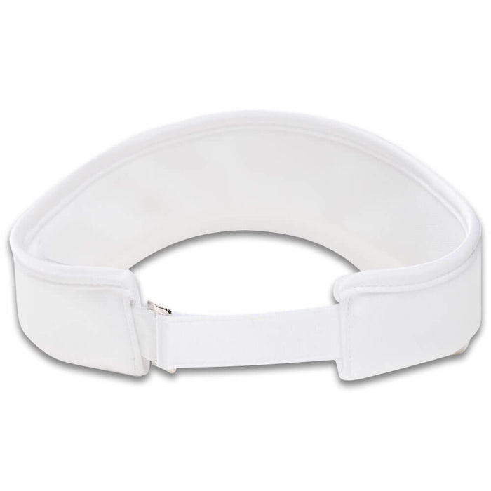 Fairliar Taped Wide Golf Visor White - SS25 Women