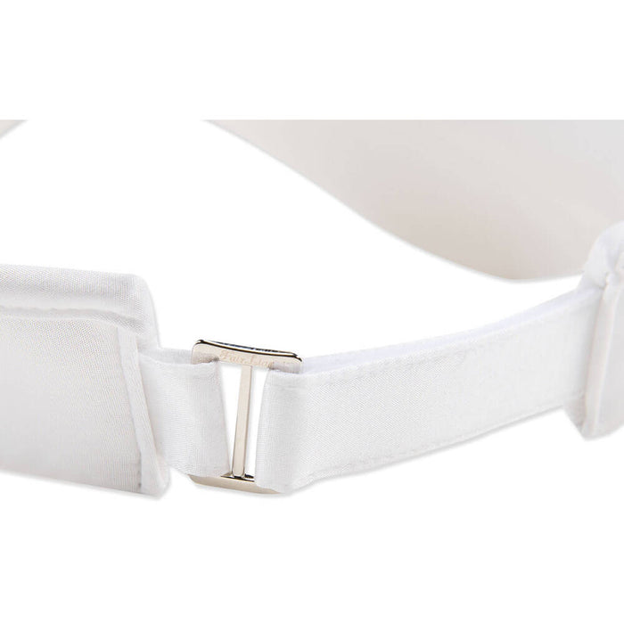 Fairliar Taped Wide Golf Visor White - SS25 Women