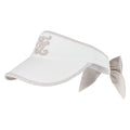 Fairliar Twinkle Ribbon Golf Visor Beige - SS26 Women