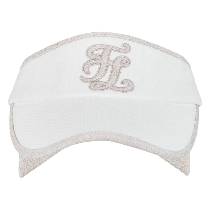 Fairliar Twinkle Ribbon Golf Visor Beige - SS26 Women
