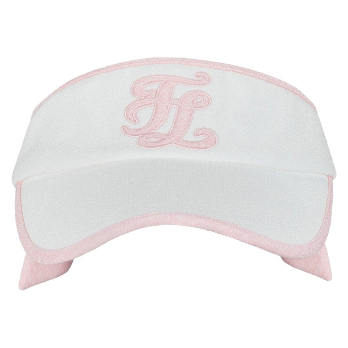 Fairliar Twinkle Ribbon Golf Visor Coral - SS26 Women