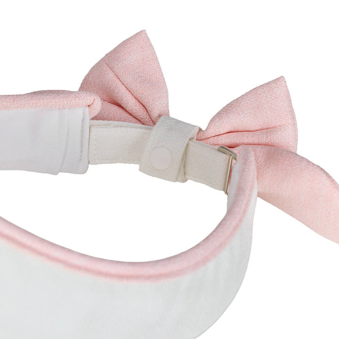Fairliar Twinkle Ribbon Golf Visor Coral - SS26 Women