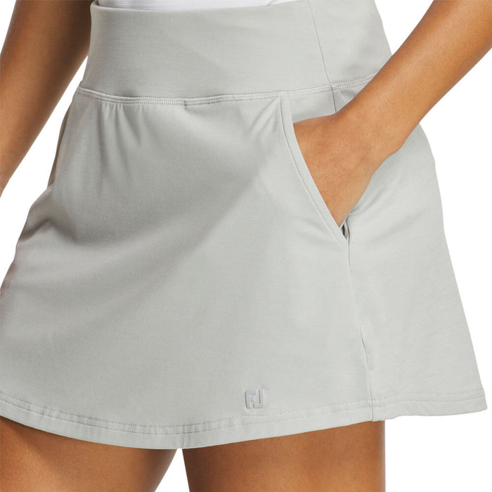 FootJoy Aerial Golf Skort Heather Grey - SS26 Women