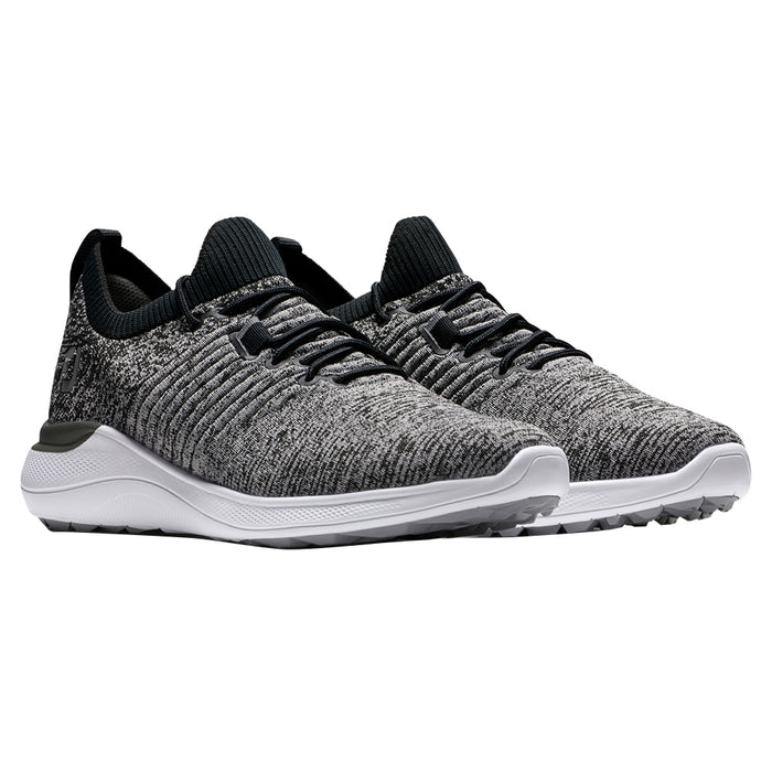 FootJoy FJ Flex XP Spikeless Golf Shoes Previous Season Style Black/Gray/White - 21 Women