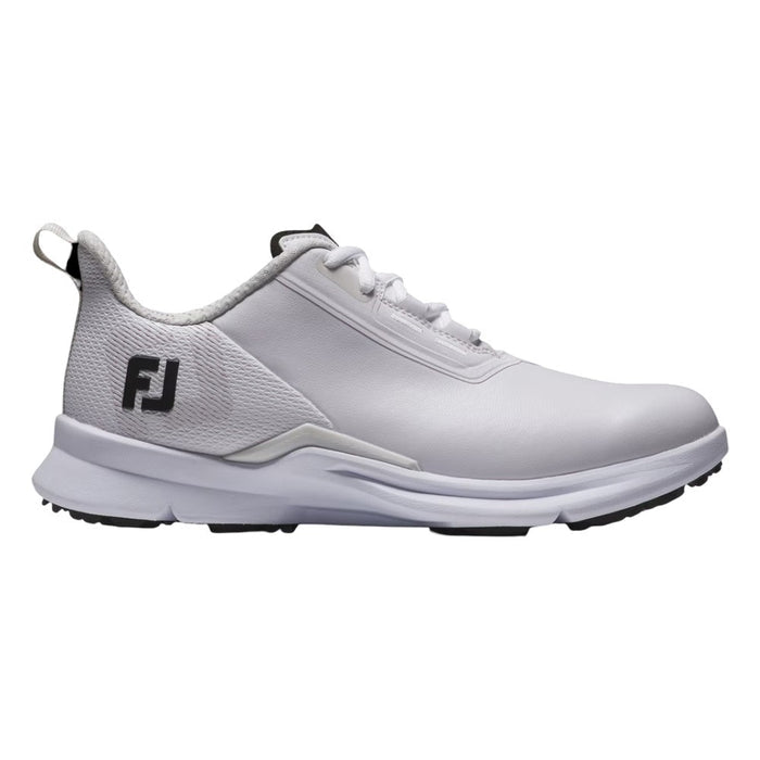 FootJoy FJ Fuel Spikeless Golf Shoes White/Black/Gray - SP25 Women
