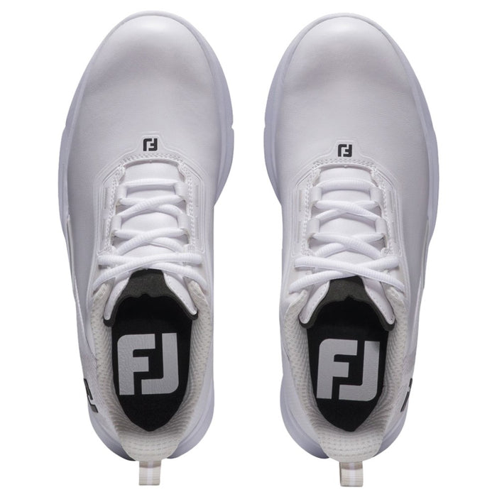 FootJoy FJ Fuel Spikeless Golf Shoes White/Black/Gray - SP25 Women