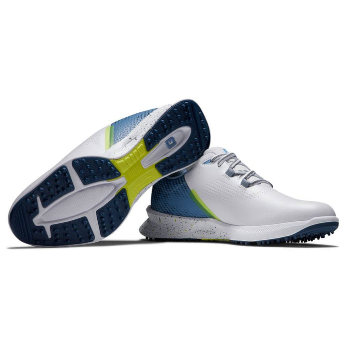 FootJoy FJ Fuel Spikeless Golf Shoes Previous Season Style White/Gray - 24 Men
