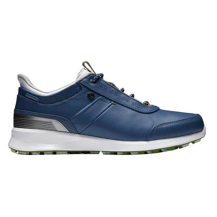 FootJoy FJ Stratos Luxury Casual Spikeless Golf Shoes Previous Season Style Blue - 21 Women