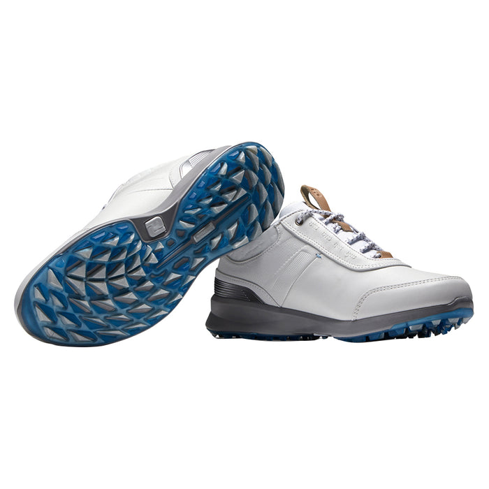 FootJoy FJ Stratos Luxury Casual Spikeless Golf Shoes Previous Season Style White - 21 Women