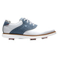 FootJoy FJ Traditions Golf Shoes Previous Season Style White/Blue/White - 21 Women