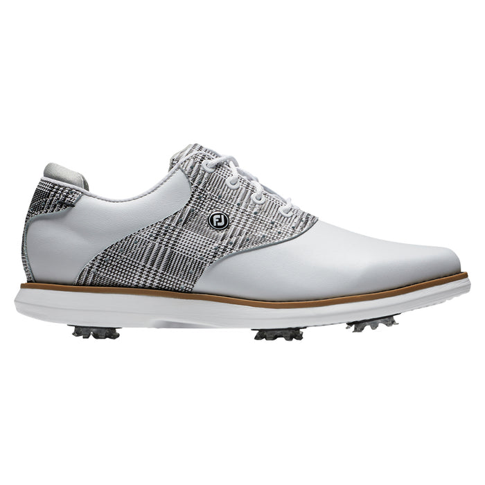 FootJoy FJ Traditions Golf Shoes Previous Season Style White/Multi/Gray - 21 Women