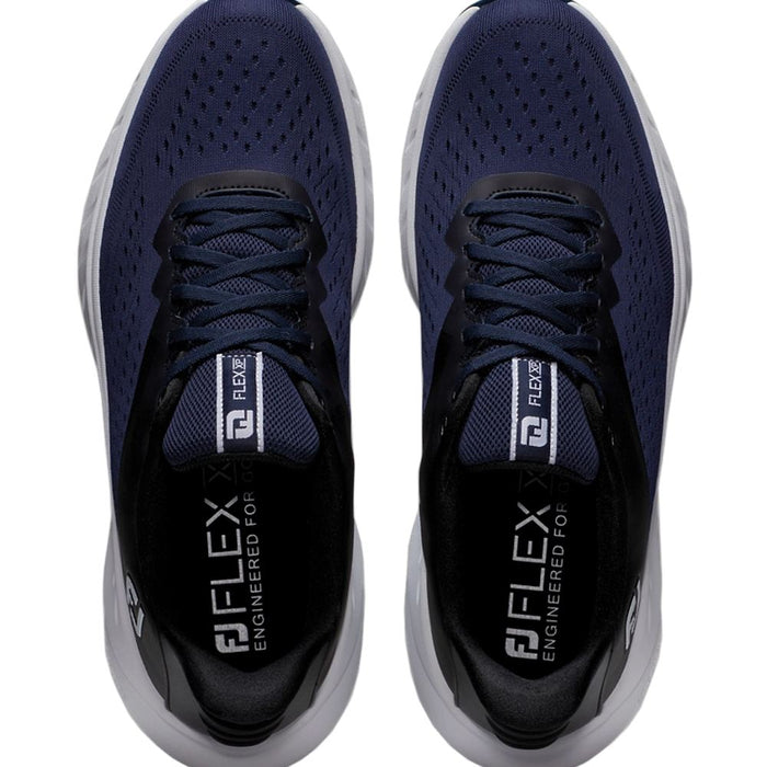 FootJoy Flex XP Spikeless Golf Shoes Navy/Blue/White - 23 Men