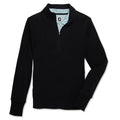 FootJoy Half-Zip Fleece Mid Layer Golf Pullover Black - FA23 Women