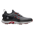 FootJoy HyperFlex BOA Golf Shoes Previous Season Style Charcoal/Gray/Red - 24 Men