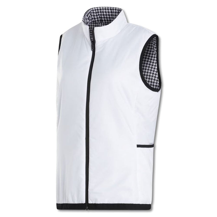FootJoy Insulated Reversible Golf Vest White - FA23 Women