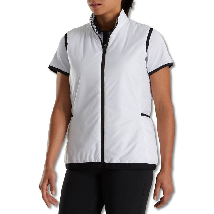 FootJoy Insulated Reversible Golf Vest White - FA23 Women