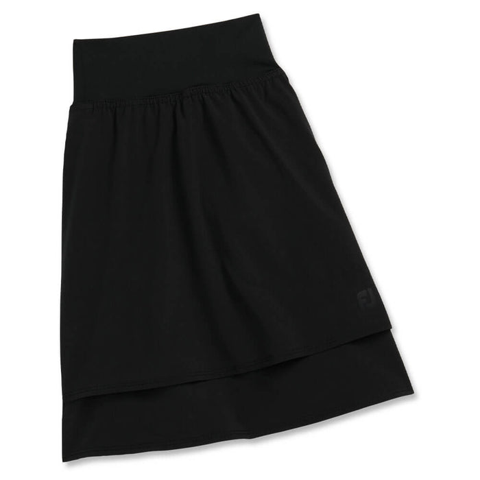 FootJoy Lightweight Woven Golf Skort Black - SS26 Women