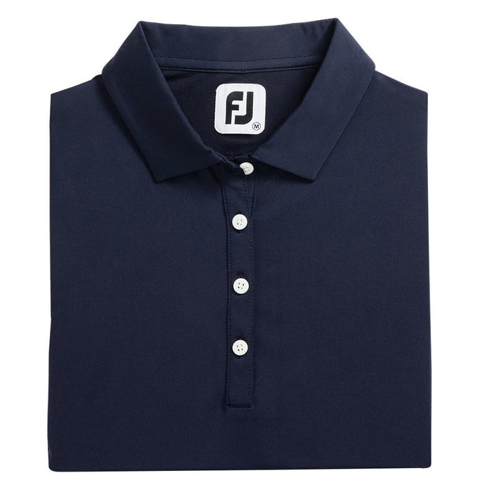 FootJoy Longsleeve Sun Protection Golf Polo Navy - SS26 Women