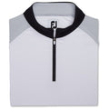 FootJoy Micro Stripe Sun Protection Golf Pullover Gray/Black - FA23 Women