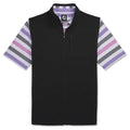 FootJoy Ottoman Knit Full Zip Golf Vest Black - 23 Men