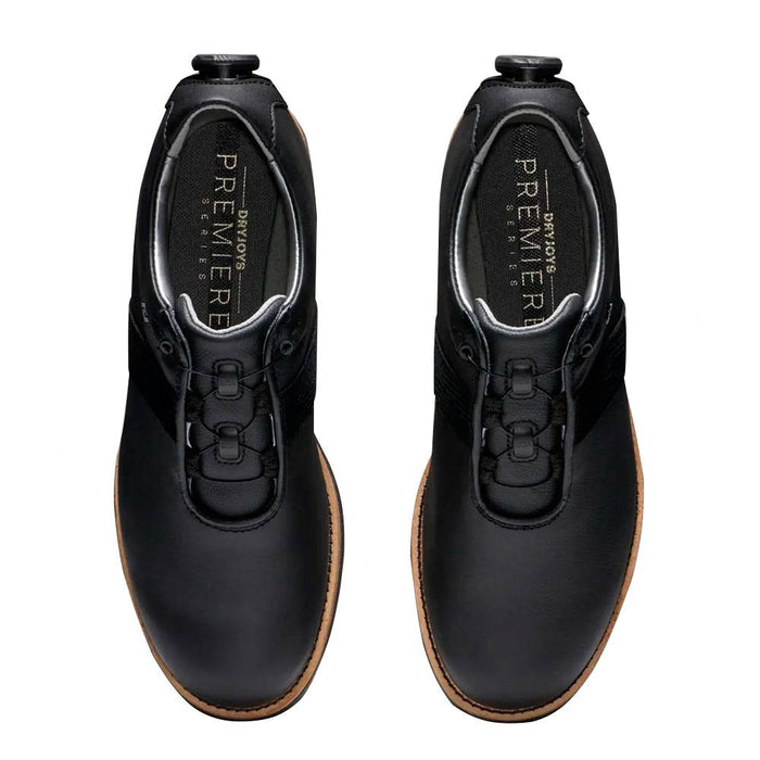 FootJoy Premiere BOA Golf Shoes Previous Season Style Black/Black/Charcoal - 21 Women