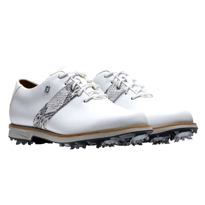 FootJoy Premiere Golf Shoes Previous Season Style White/Multi/Gray - 21 Women
