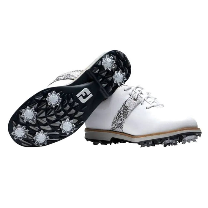 FootJoy Premiere Golf Shoes Previous Season Style White/Multi/Gray - 21 Women