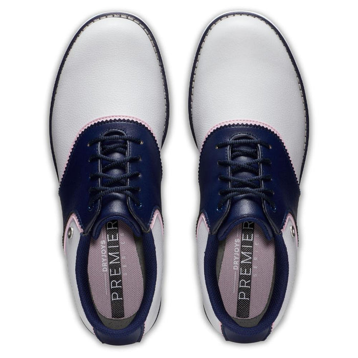 FootJoy Premiere Series - Bel Air Golf Shoes White/Navy - 24 Women
