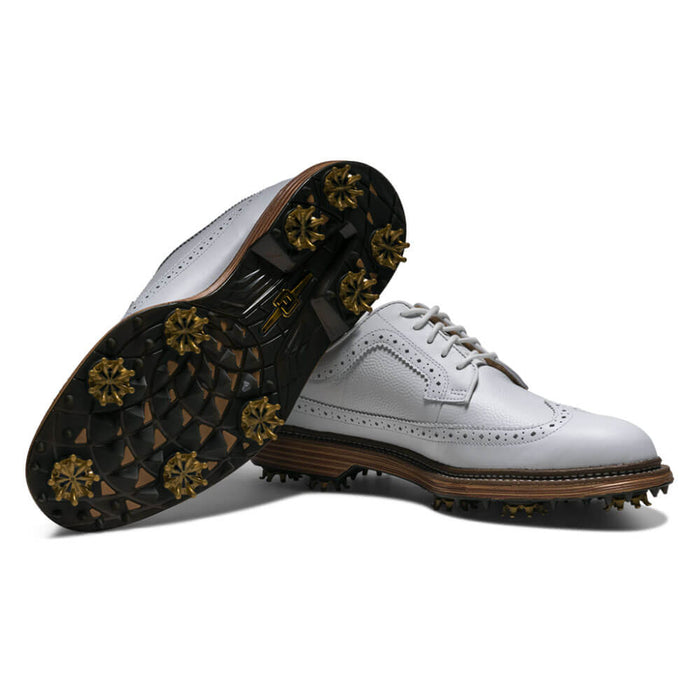 FootJoy Premiere Series - Marquis Golf Shoes White/White/Brown - SP26 Men