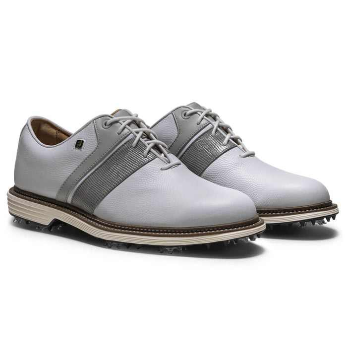 FootJoy Premiere Series - Packard Golf Shoes White/Steel Gray/Gunmetal - FA26 Men
