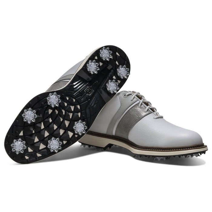 FootJoy Premiere Series - Packard Golf Shoes White/Steel Gray/Gunmetal - FA26 Men