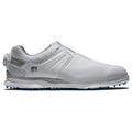 FootJoy Pro SL BOA Spikeless Golf Shoes Previous Season Style White/White/Light Blue - 22 Men