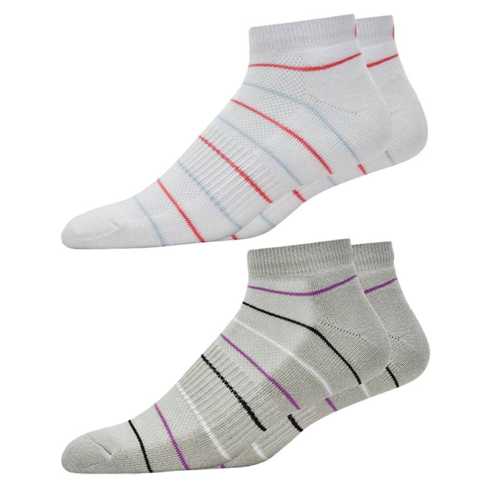 FootJoy ProDry Fashion Stripe Sportlet Golf Socsks - 26 Women