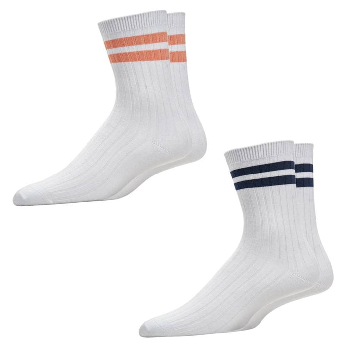 FootJoy ProDry Quarter Stripes Golf Socks - 26 Women