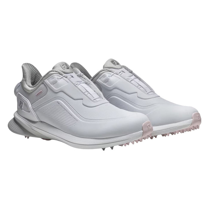 FootJoy Pro/SL BOA Spikeless Golf Shoes White/Pink - SP26 Women