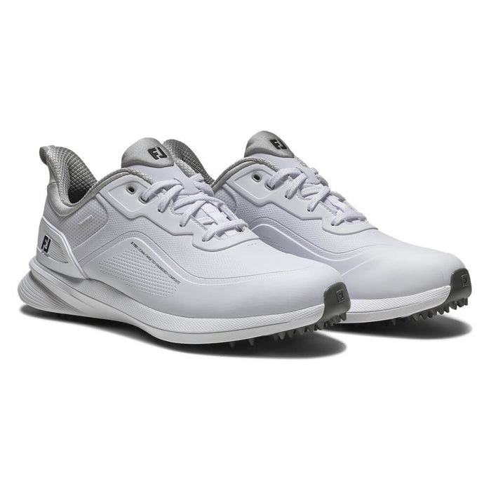 FootJoy Pro/SL Spikeless Golf Shoes White/White/Grey - 26 Men