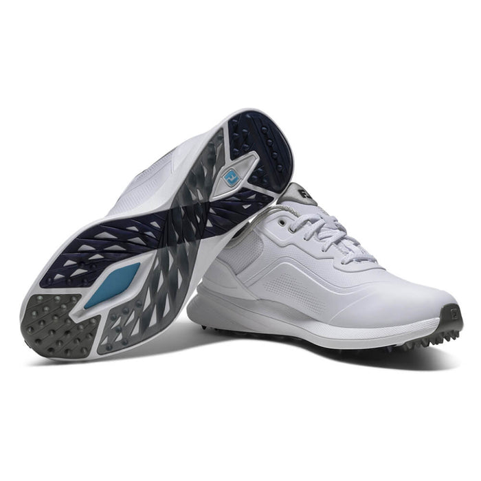 FootJoy Pro/SL Spikeless Golf Shoes White/White/Grey - 26 Men