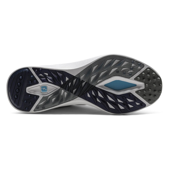 FootJoy Pro/SL Spikeless Golf Shoes White/White/Grey - 26 Men