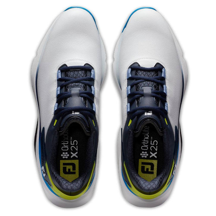 FootJoy ProSLX Spikeless Golf Shoes Previous Season Style White/Navy - 24 Men