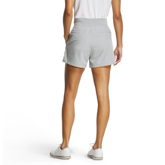 FootJoy Pull-On Stretch Woven Golf Short Grey - SS26 Women