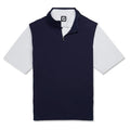 FootJoy Stretch Woven Knit Accents Golf Vest Navy - SS23