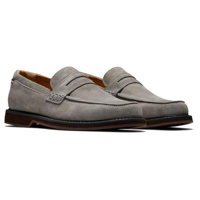 FootJoy Suede Loafer Casual Shoes Gray - 24 Men